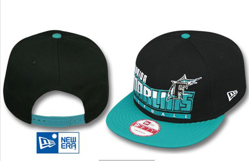 MLB FlorNUa Marlins Snapback Hat NU10